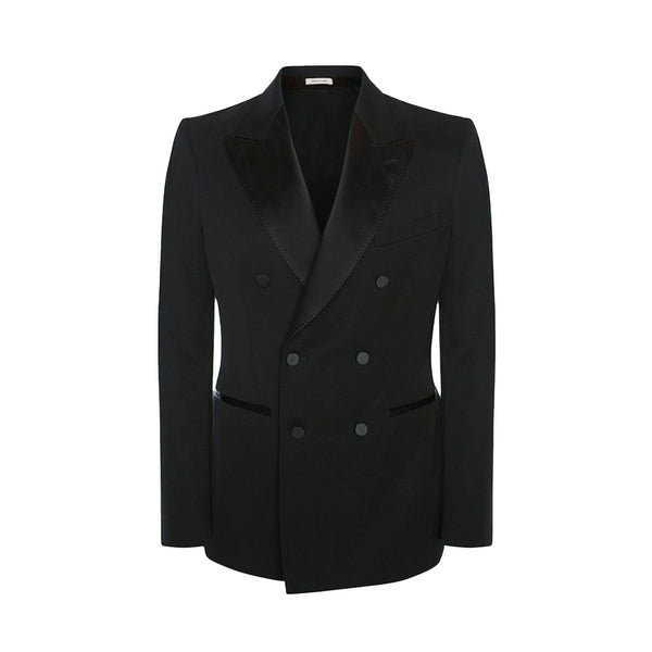 Alexander McQueen Double Breasted Blazer | Designer code: 659153QRV01 | Luxury Fashion Eshop | Lamode.com.hk