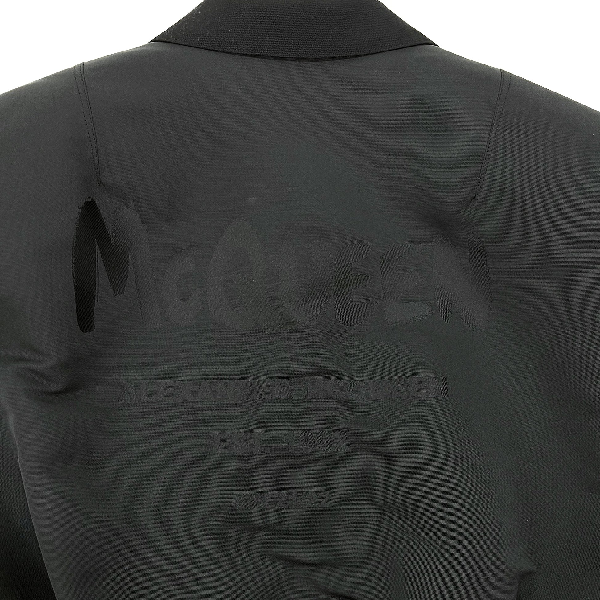 Alexander McQueen Double Breasted Blazer | Designer code: 659153QRV01 | Luxury Fashion Eshop | Lamode.com.hk
