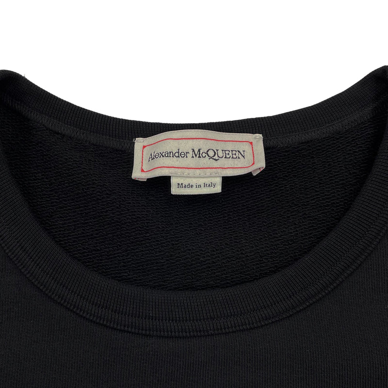 Alexander McQueen Graffiti Print Sweatshirt | Designer code: 701285QTZ11 | Luxury Fashion Eshop | Lamode.com.hk