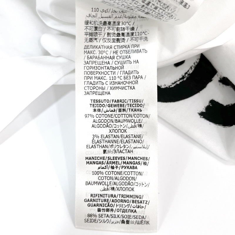 Alexander McQueen White Mcqueen Graffiti Shirt | Designer code: 677866QSN44 | Luxury Fashion Eshop | Lamode.com.hk