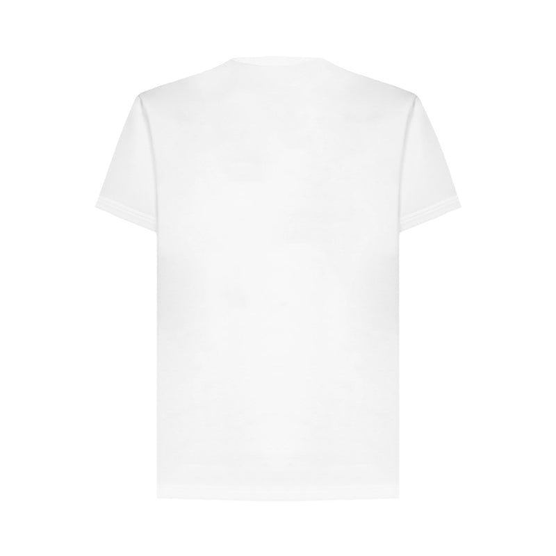 Alexander McQueen Logo Print Cotton T-shirt | Designer code: 682519QSZ53 | Luxury Fashion Eshop | Lamode.com.hk