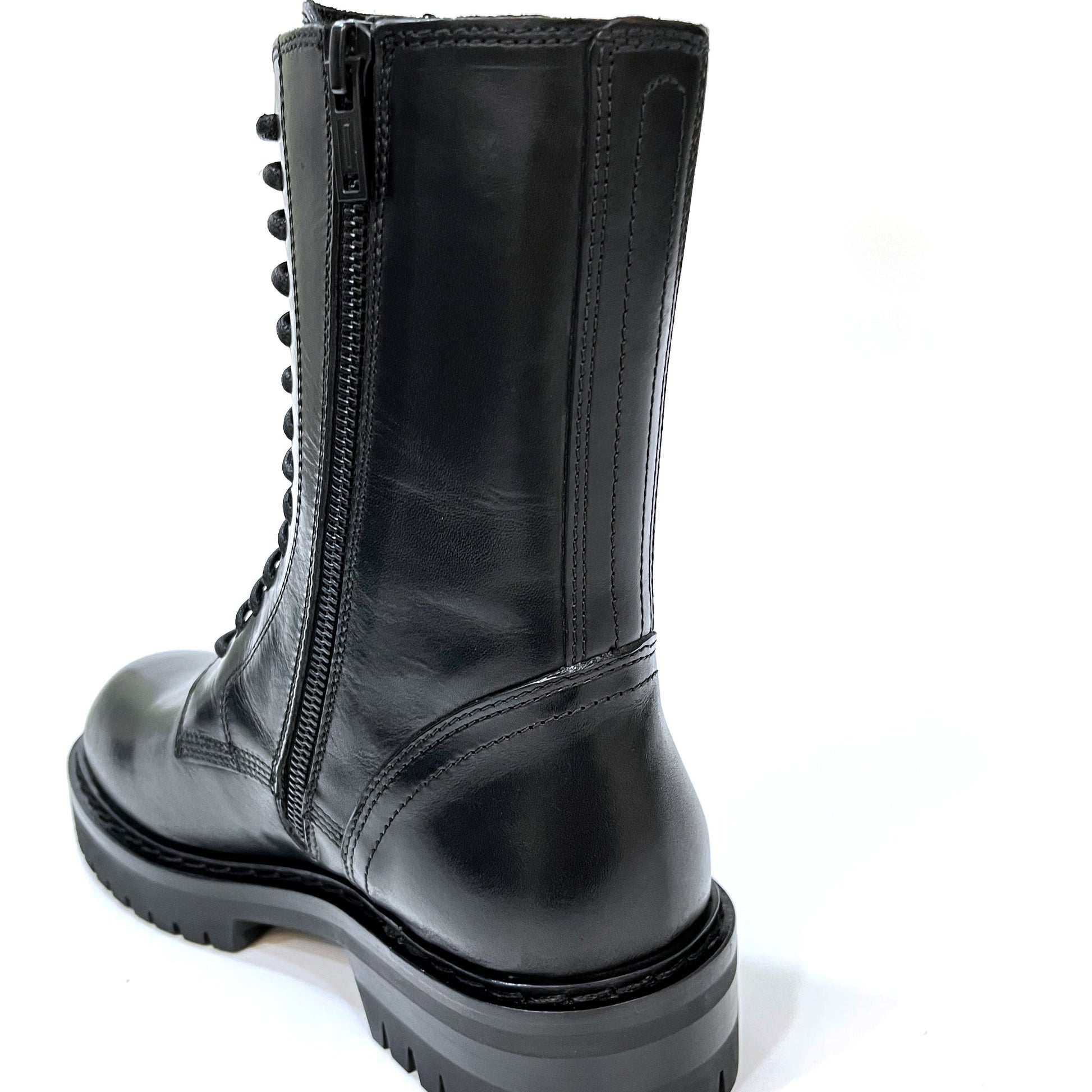 Ann Demeulemeester Alec Combat Boots | Designer code: 2102WC03390 | Luxury Fashion Eshop | Lamode.com.hk