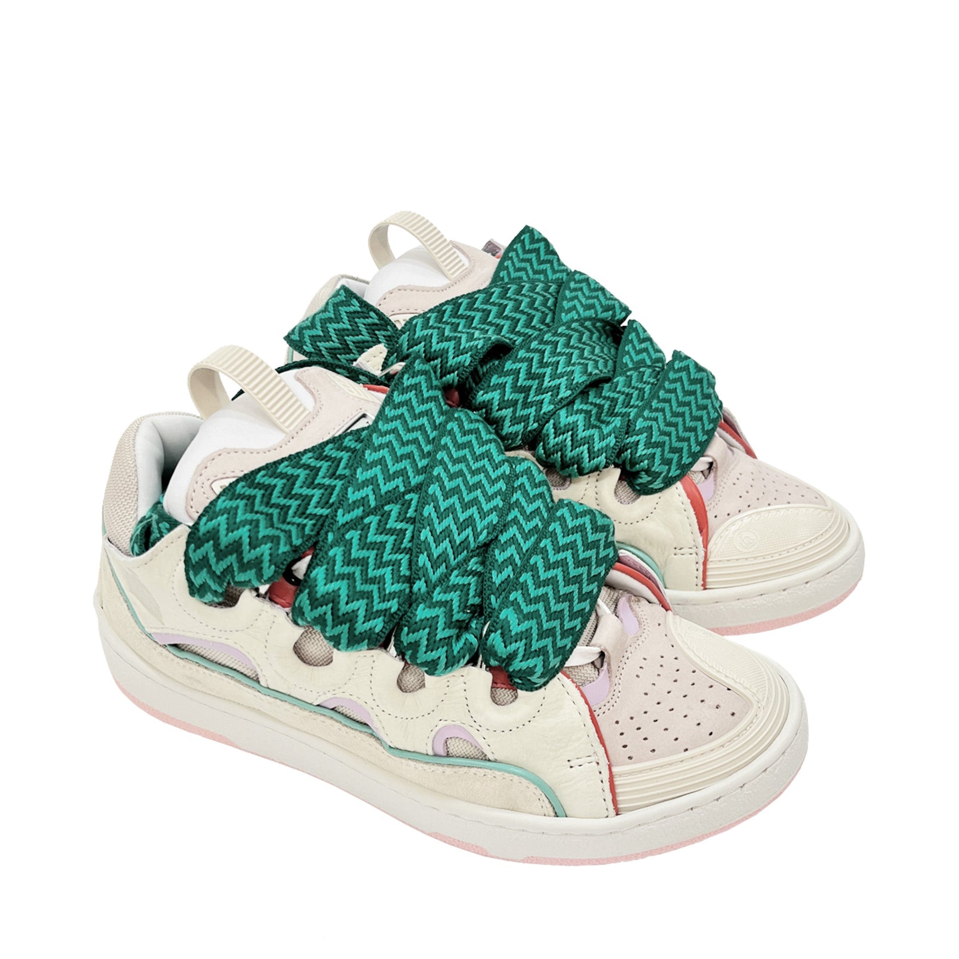 Lanvin Curb Low Top Sneakers | Designer code: FWSKDK02DALLP22 | Luxury Fashion Eshop | Lamode.com.hk
