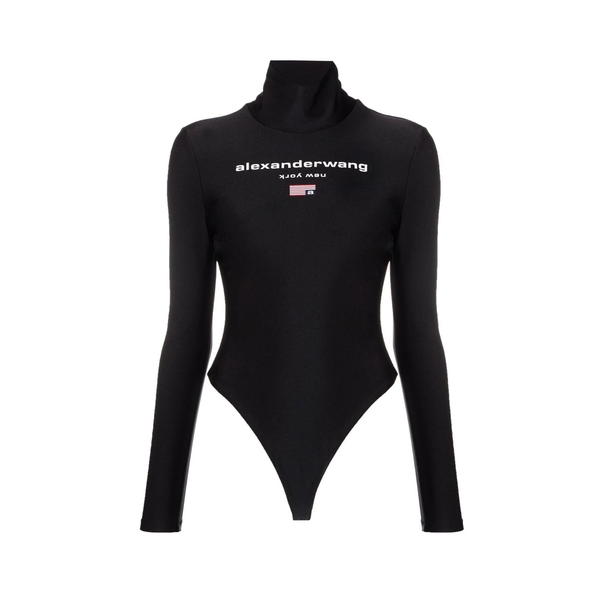 Alexander Wang Turtle Neck Bodysuit | Designer code: 4CC3217020 | Luxury Fashion Eshop | Lamode.com.hk