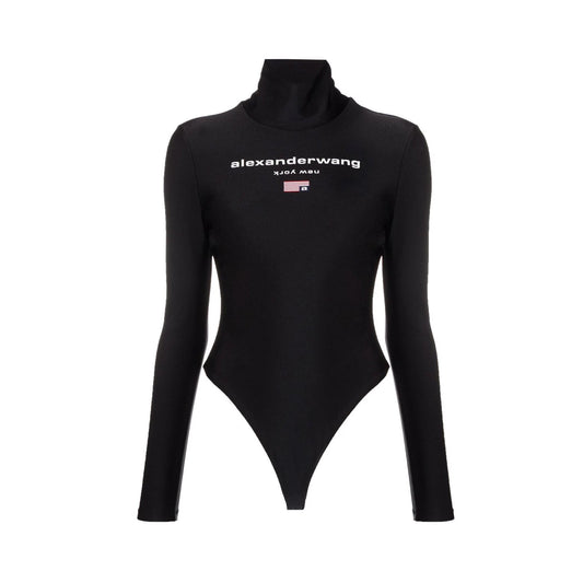 Alexander Wang Turtle Neck Bodysuit | Designer code: 4CC3217020 | Luxury Fashion Eshop | Lamode.com.hk