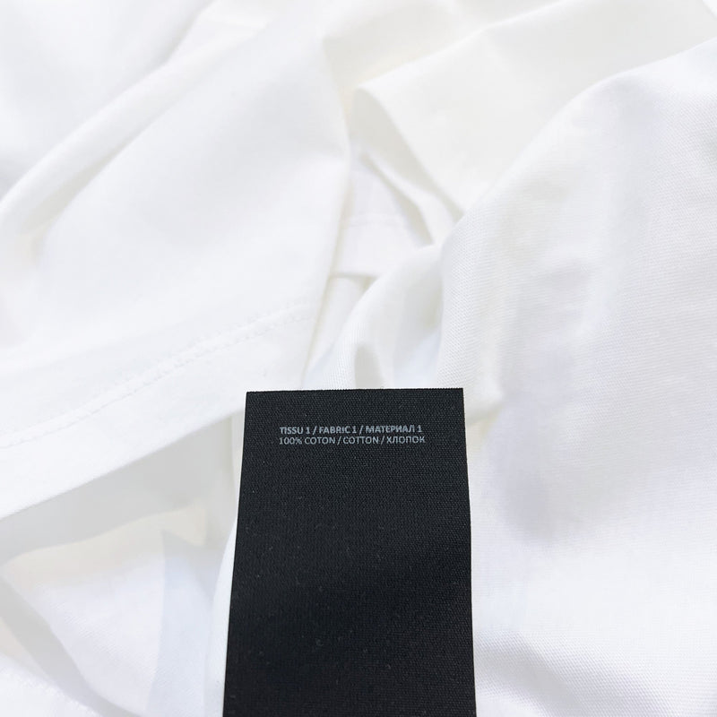 Balmain Three Button Logo Print T-shirt | Designer code: YF1EF005BB02 | Luxury Fashion Eshop | Lamode.com.hk