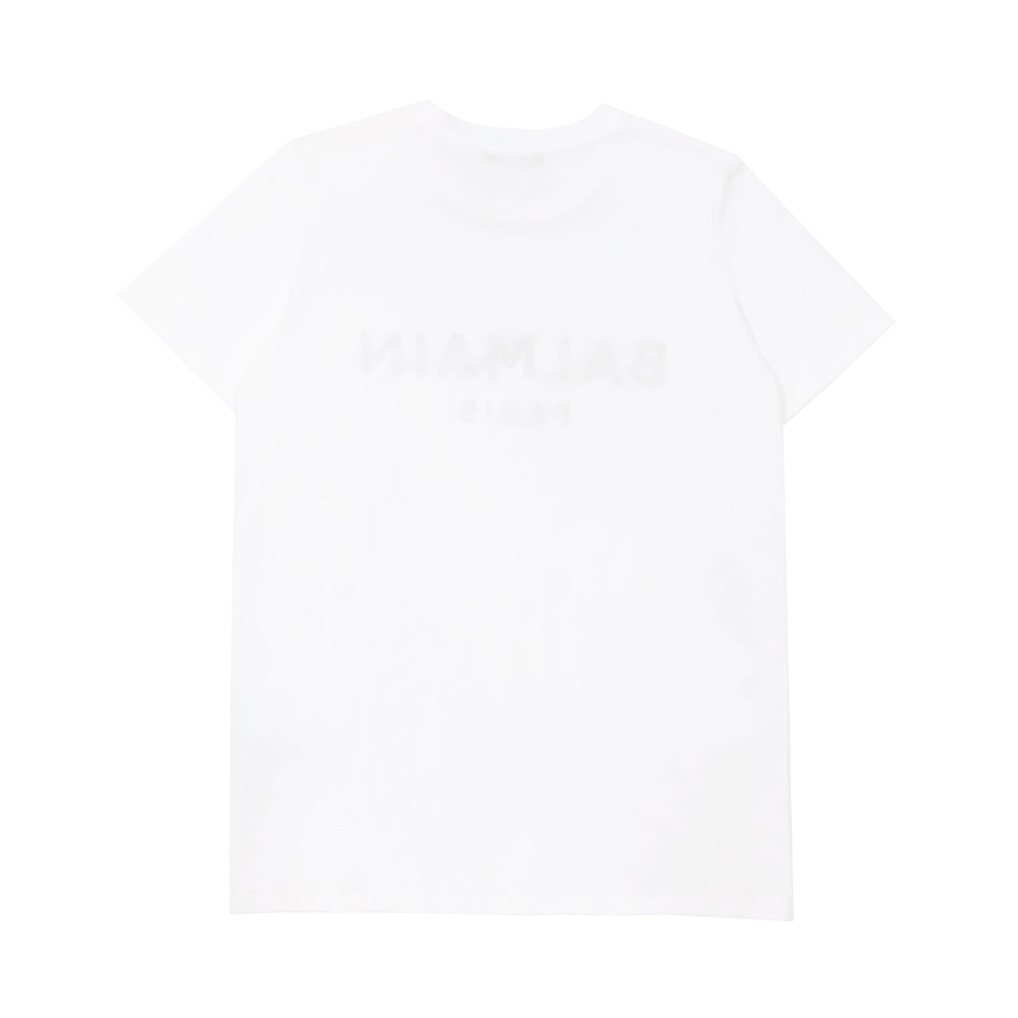 Balmain T-shirt With Logo Print | Designer code: AF1EF005BB02 | Luxury Fashion Eshop | Lamode.com.hk