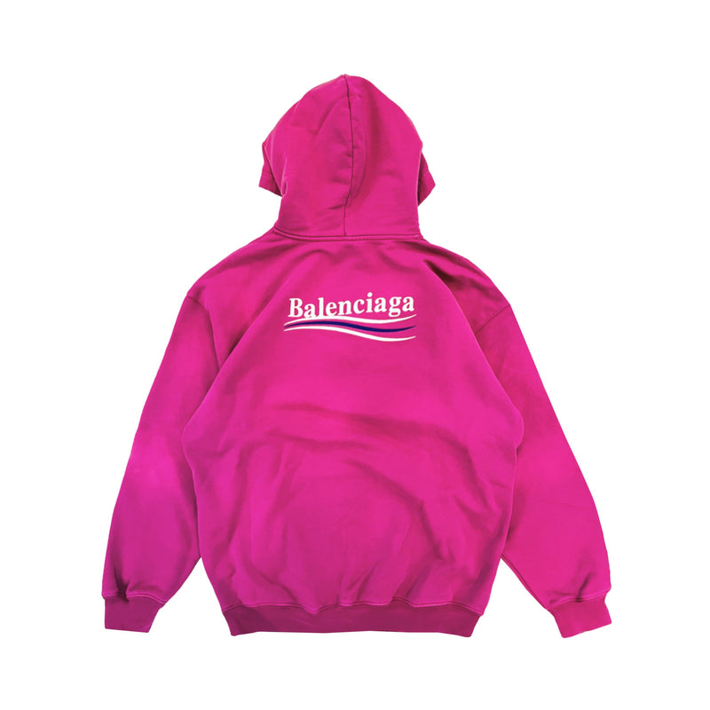 Balenciaga Logo Embroidery Hoodie | Designer code: 578135TKVI9 | Luxury Fashion Eshop | Lamode.com.hk