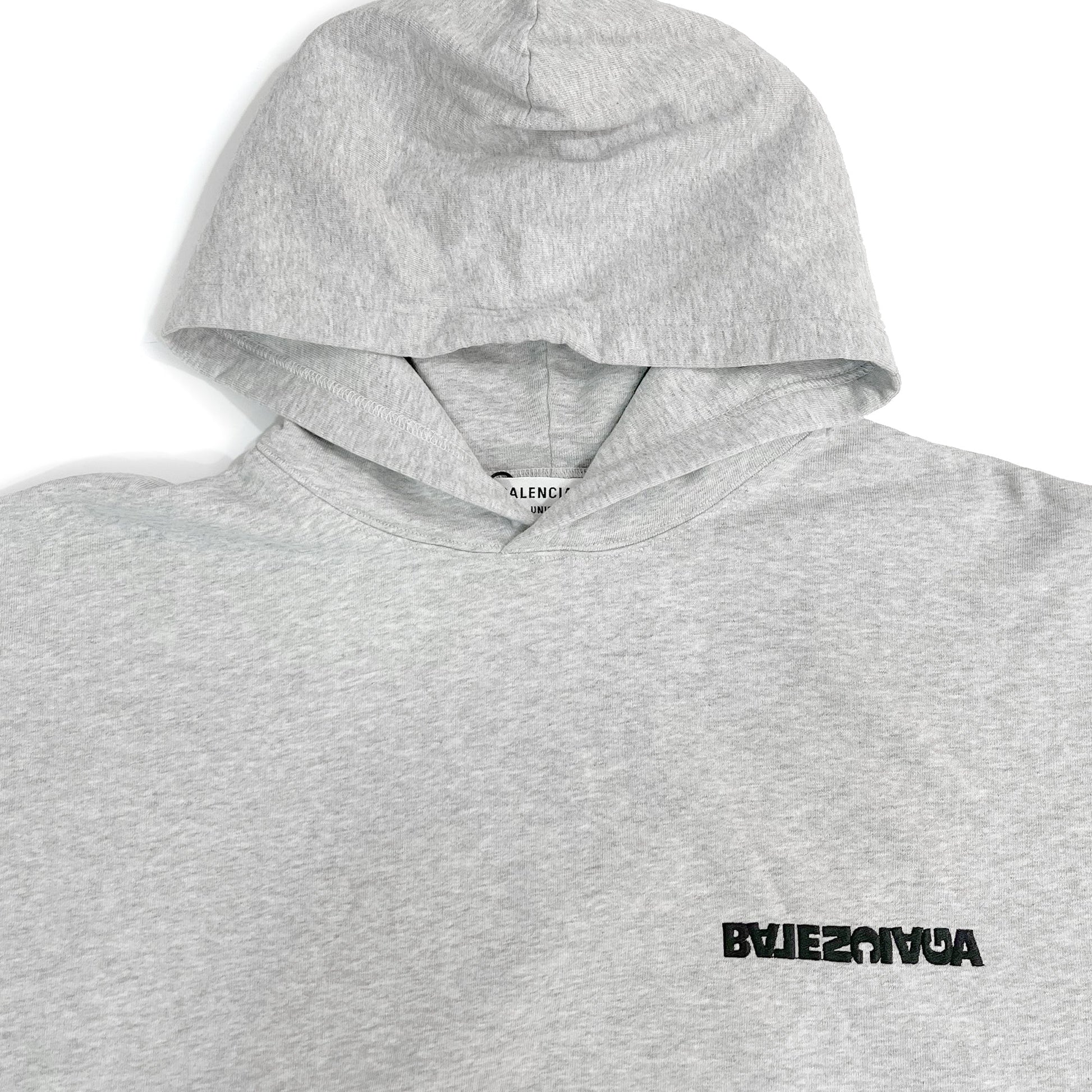 Balenciaga Scrambled Logo Hoodie | Designer code: 675003TLVB4 | Luxury Fashion Eshop | Lamode.com.hk
