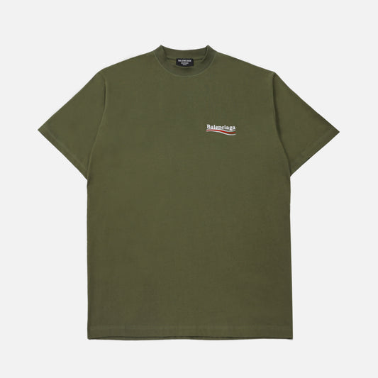 Balenciaga Campaign Logo T-shirt | Designer code: 641655TKVJ1 | Luxury Fashion Eshop | Lamode.com.hk
