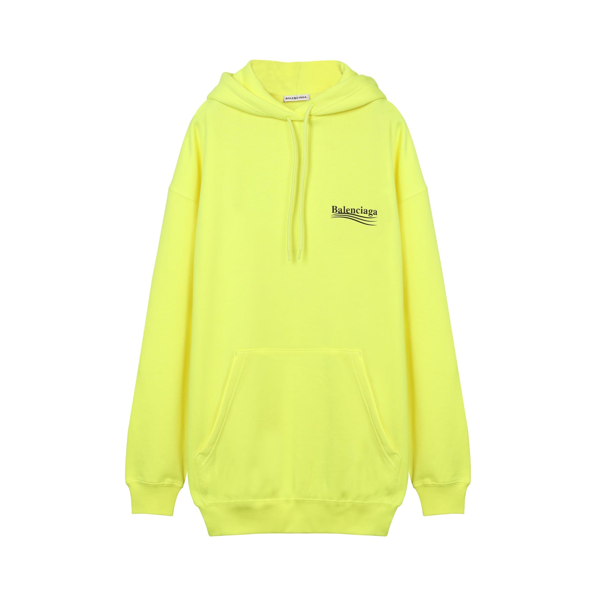 Balenciaga Logo Print Cotton Hoodie | Designer code: 578135TJVD4 | Luxury Fashion Eshop | Lamode.com.hk