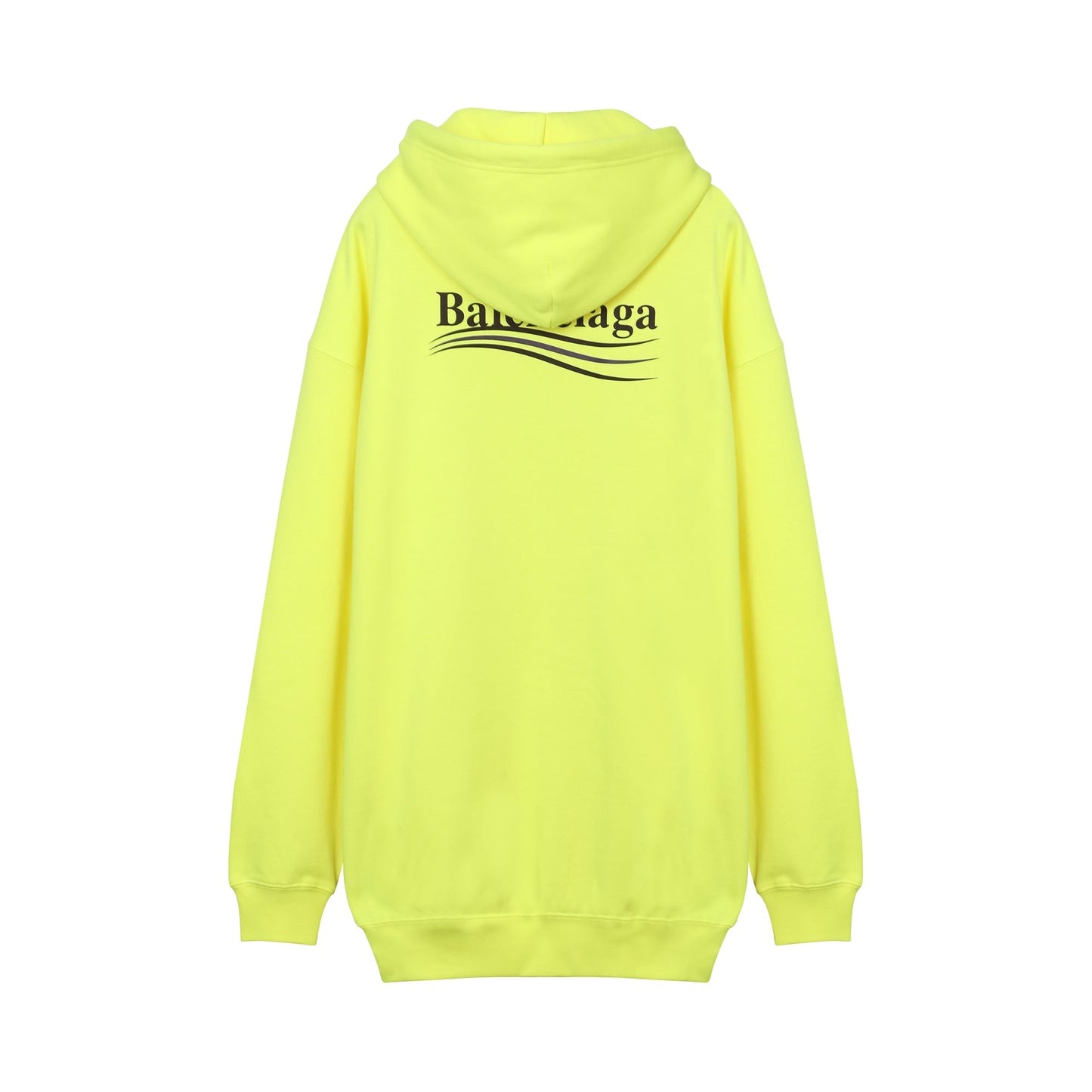Balenciaga Logo Print Cotton Hoodie | Designer code: 578135TJVD4 | Luxury Fashion Eshop | Lamode.com.hk