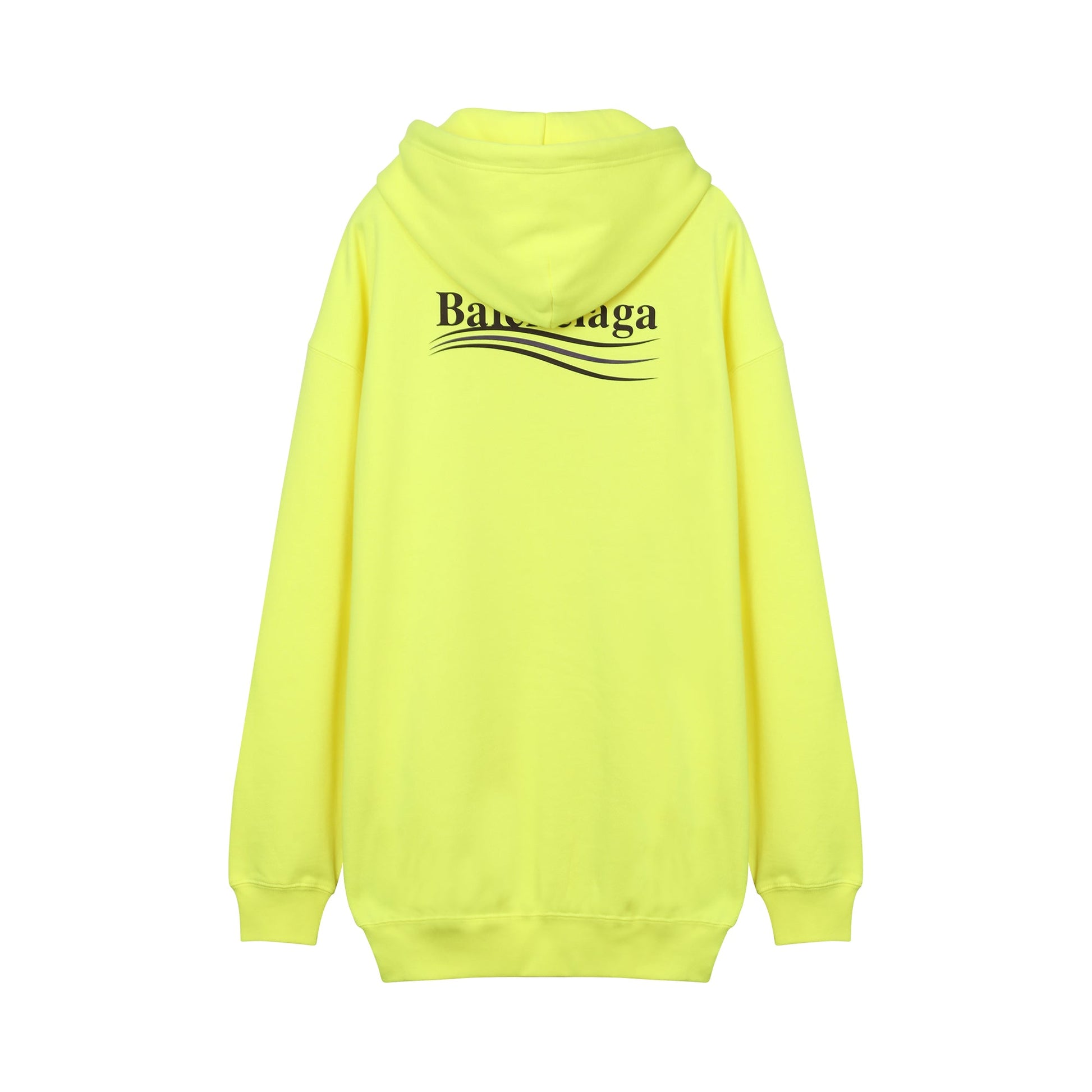Balenciaga Logo Print Cotton Hoodie | Designer code: 578135TJVD4 | Luxury Fashion Eshop | Lamode.com.hk