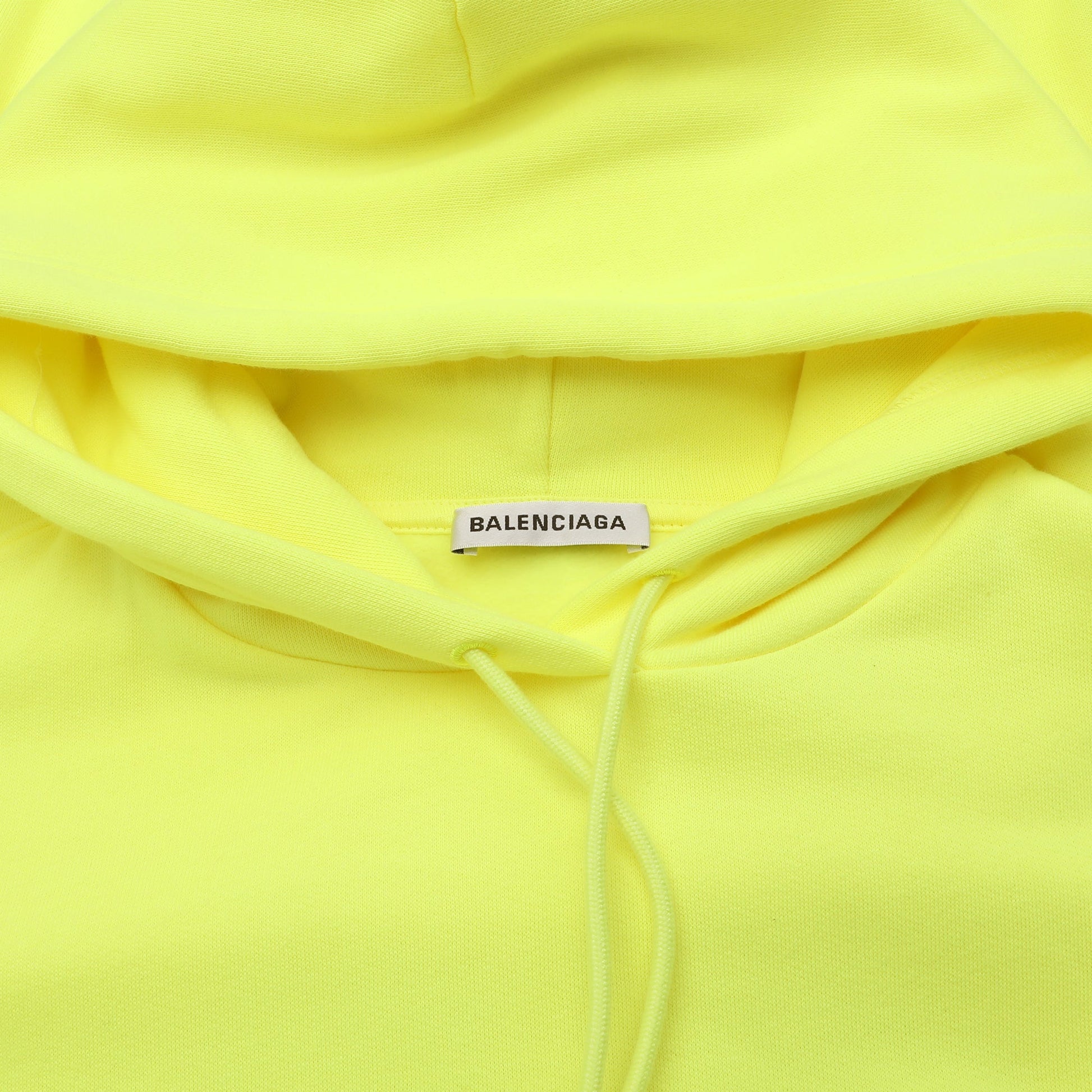 Balenciaga Logo Print Cotton Hoodie | Designer code: 578135TJVD4 | Luxury Fashion Eshop | Lamode.com.hk