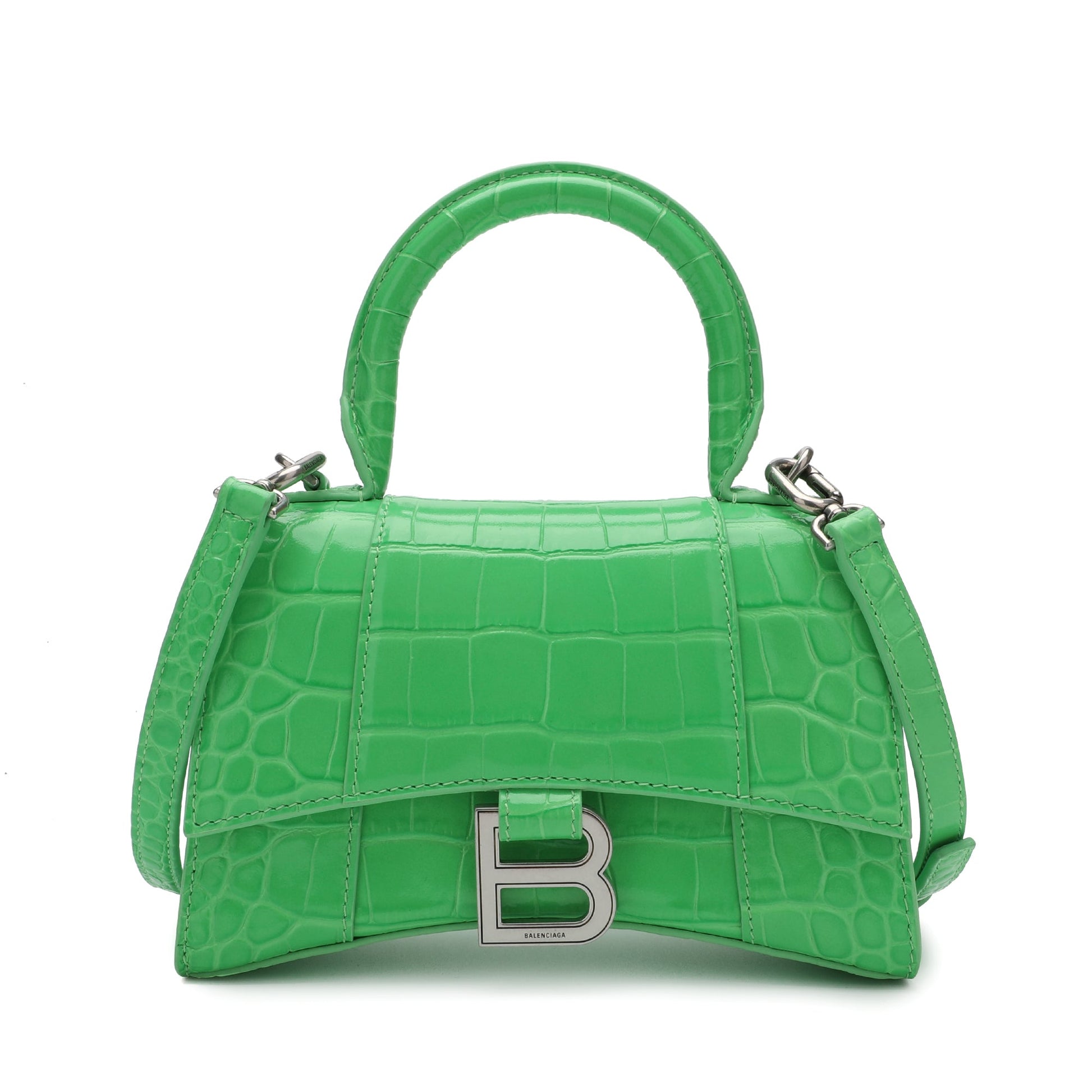 Balenciaga Hourglass Xs Top Handle Bag | Designer code: 5928331LR6Y | Luxury Fashion Eshop | Lamode.com.hk