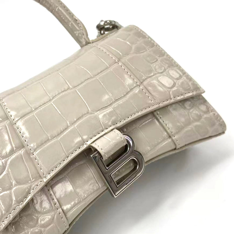 Balenciaga Hourglass Xs Top Handle Bag | Designer code: 5928331LR6Y | Luxury Fashion Eshop | Lamode.com.hk