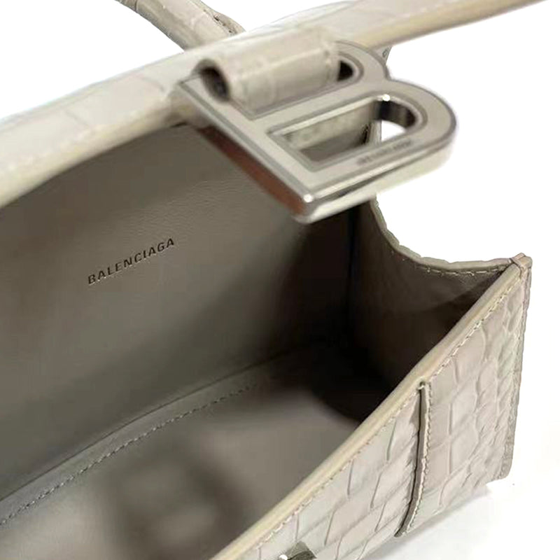 Balenciaga Hourglass Xs Top Handle Bag | Designer code: 5928331LR6Y | Luxury Fashion Eshop | Lamode.com.hk