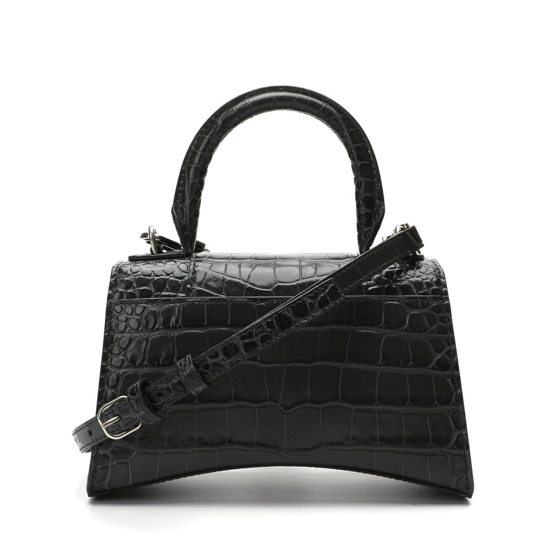 Balenciaga Hourglass Xs Top Handle Bag | Designer code: 5928331LR6Y | Luxury Fashion Eshop | Lamode.com.hk