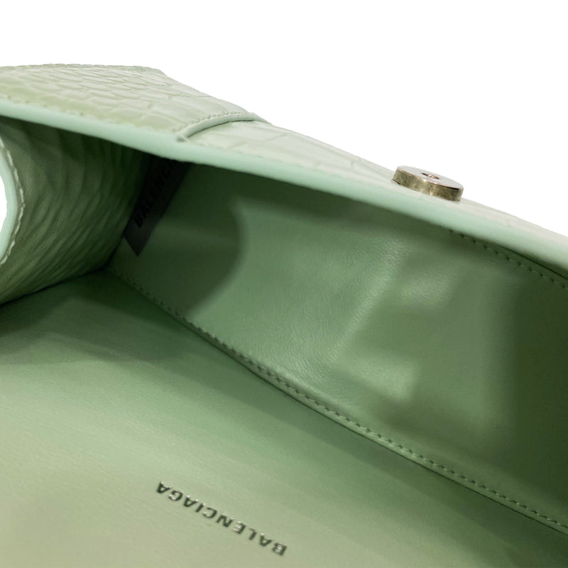 Balenciaga Hourglass Xs Top Handle Bag | Designer code: 5928331LR6Y | Luxury Fashion Eshop | Lamode.com.hk