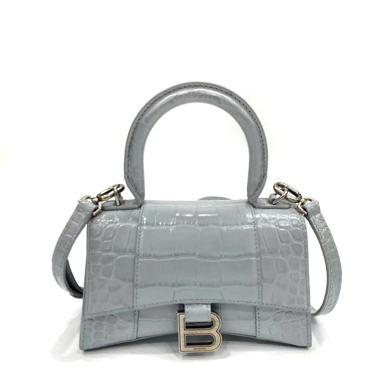 Balenciaga Leather XS Hourglass Top Handle Bag 592833.0 Red ref.1006752 -  Joli Closet