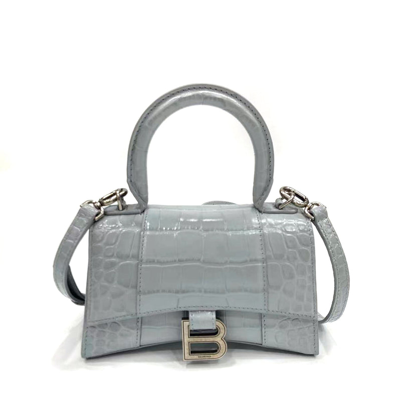Balenciaga Hourglass Xs Top Handle Bag | Designer code: 5928331LR6Y | Luxury Fashion Eshop | Lamode.com.hk