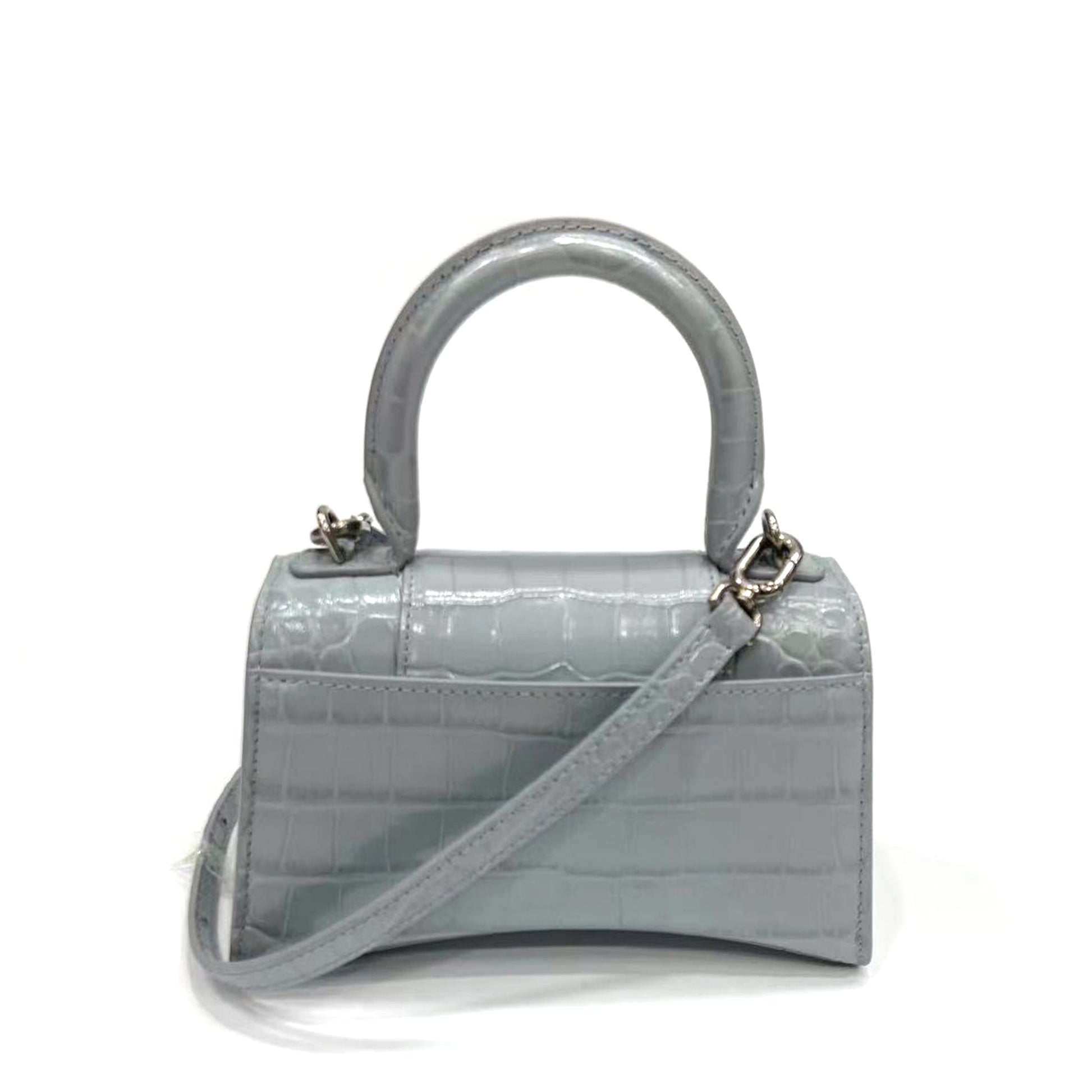 Balenciaga Hourglass Xs Top Handle Bag | Designer code: 5928331LR6Y | Luxury Fashion Eshop | Lamode.com.hk