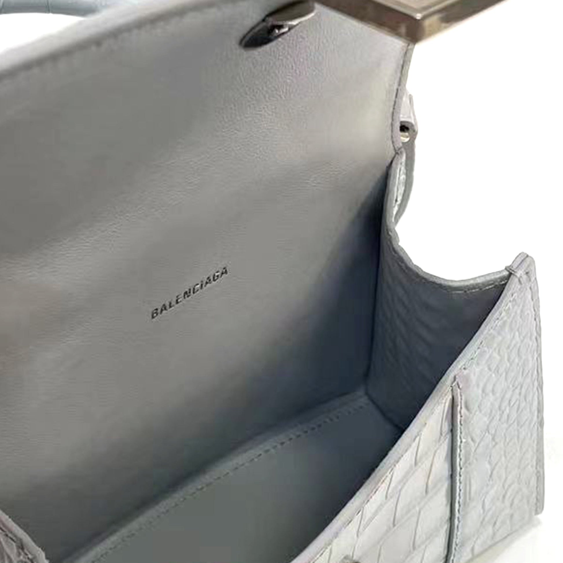 Balenciaga Hourglass Xs Top Handle Bag | Designer code: 5928331LR6Y | Luxury Fashion Eshop | Lamode.com.hk