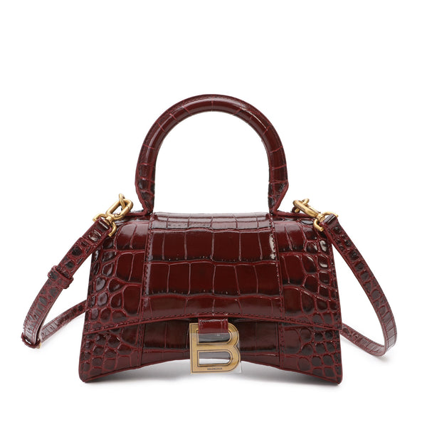 Balenciaga Hourglass Top Handle Bag | Designer code: 5928331LRGM | Luxury Fashion Eshop | Lamode.com.hk