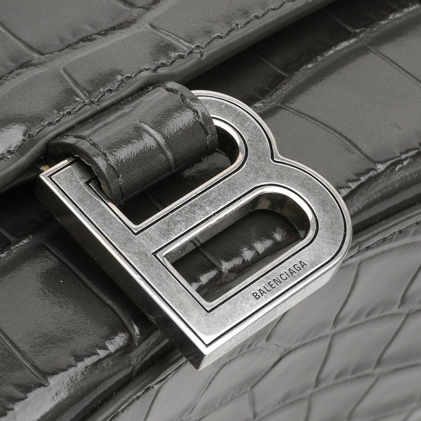 Balenciaga Hourglass S Top Handle Tote Bag | Designer code: 5935461LR6Y | Luxury Fashion Eshop | Lamode.com.hk