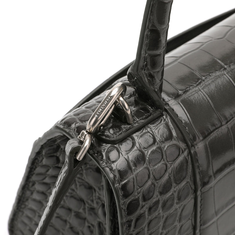 Balenciaga Hourglass S Top Handle Tote Bag | Designer code: 5935461LR6Y | Luxury Fashion Eshop | Lamode.com.hk