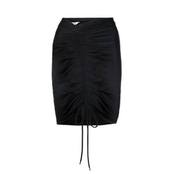 Balenciaga Gathered Stretch Mini Skirt | Designer code: 704360TYK07 | Luxury Fashion Eshop | Lamode.com.hk