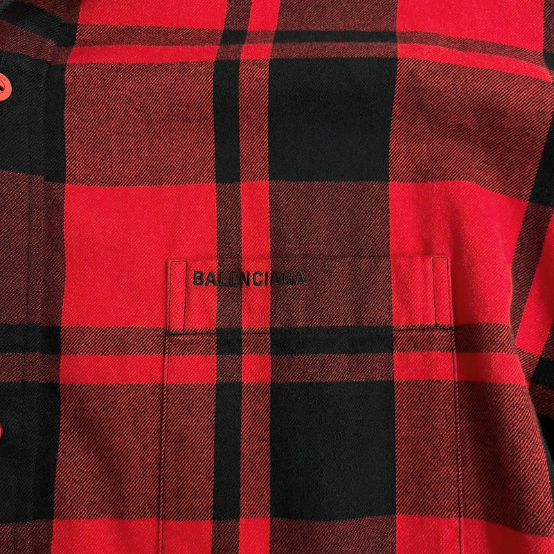 Balenciaga Twisted Shirt Dress | Designer code: 675427TKM40 | Luxury Fashion Eshop | Lamode.com.hk