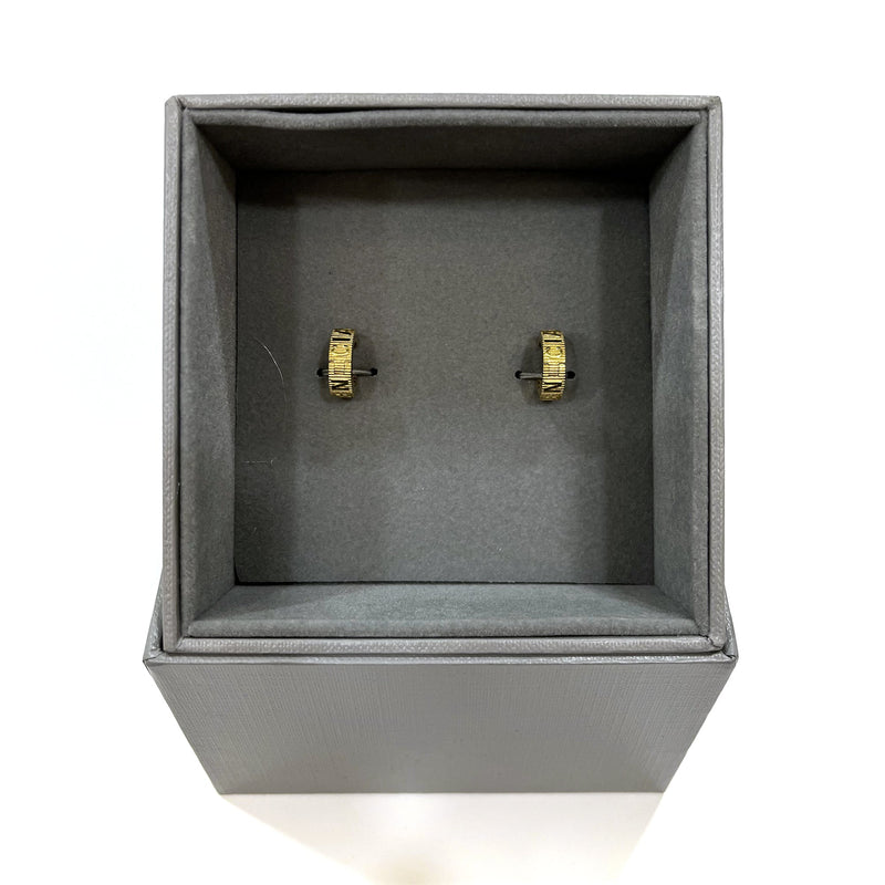 Balenciaga Force Striped Earrings | Designer code: 644513TZ78V | Luxury Fashion Eshop | Lamode.com.hk