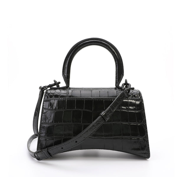 Balenciaga Hourglass Xs Top Handle Bag | Designer code: 5928331LR67 | Luxury Fashion Eshop | Lamode.com.hk