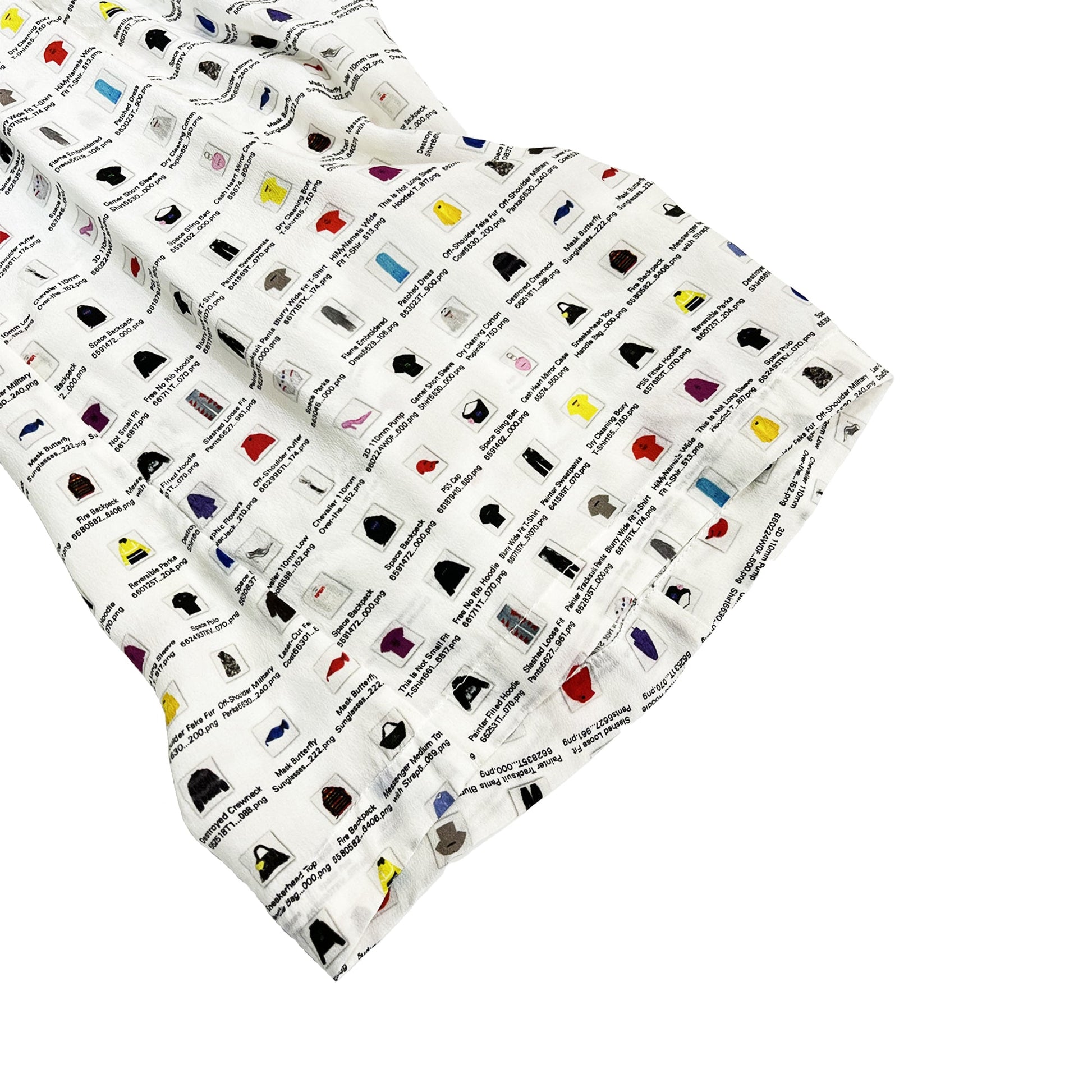 Balenciaga Graphic Printed Blouse | Designer code: 680777TLL10 | Luxury Fashion Eshop | Lamode.com.hk