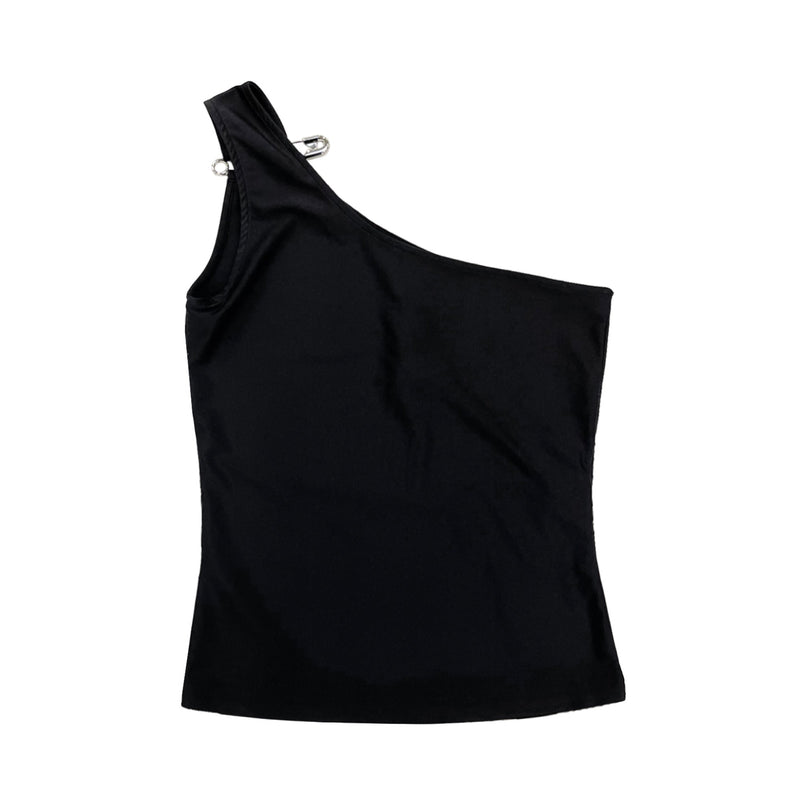 Balenciaga Black Stretch Nylon Top | Designer code: 698521TEK90 | Luxury Fashion Eshop | Lamode.com.hk