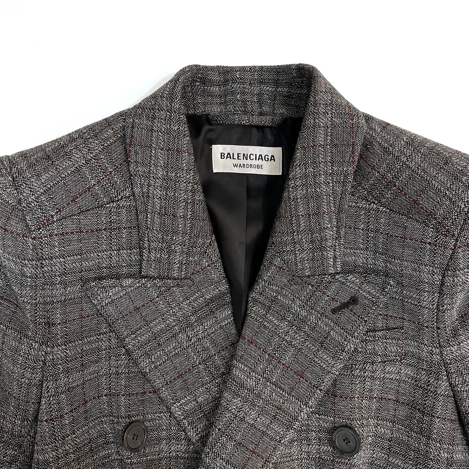 Balenciaga Double Breasted Jacket | Designer code: 571279TLV05 | Luxury Fashion Eshop | Lamode.com.hk