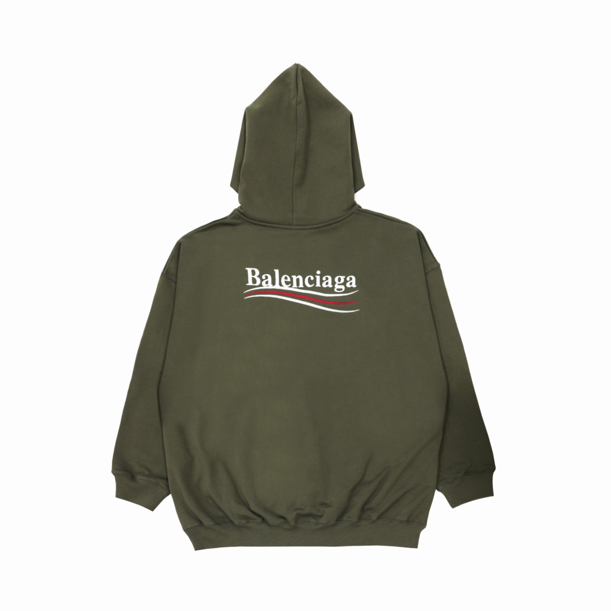 トップス balenciaga Campaign Logos hoodie xs Balenciaga Campaign Logo Navy Blue Cotton Pullover Hoodie