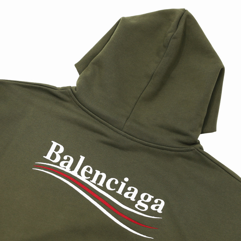 Balenciaga Campaign Logo Hoodie | Designer code: 620947TKVI9 | Luxury Fashion Eshop | Lamode.com.hk