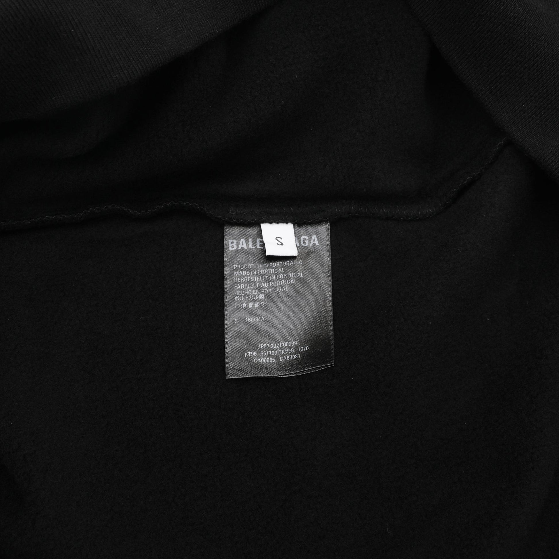 Balenciaga Graphic Print Hoodie | Designer code: 651799TKVE6 | Luxury Fashion Eshop | Lamode.com.hk