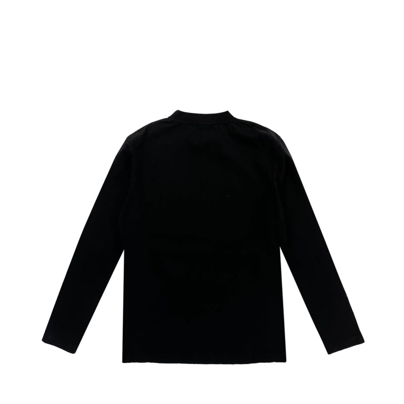 Balenciaga Slogan Print Long Sleeved T-shirt | Designer code: 698124TMVH5 | Luxury Fashion Eshop | Lamode.com.hk