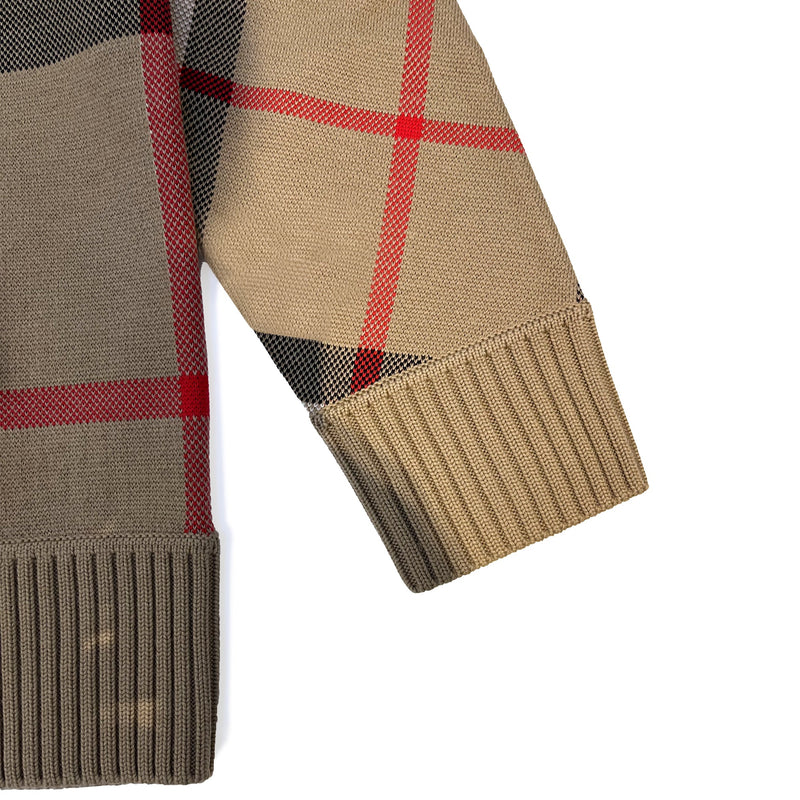 Burberry Vintage Check V Neck Cardigan | Designer code: 8039153 | Luxury Fashion Eshop | Lamode.com.hk