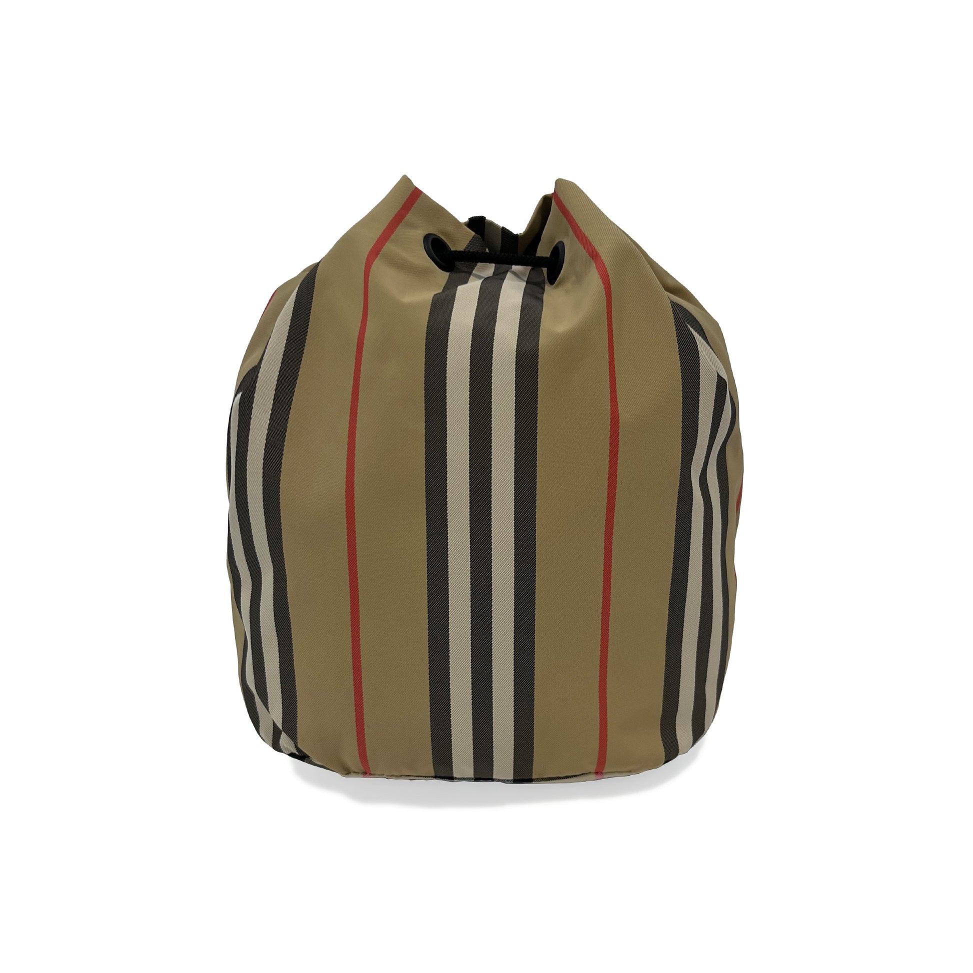 Burberry Icon Stripe Drawcord Pouch | Designer code: 8026737 | Luxury Fashion Eshop | Lamode.com.hk