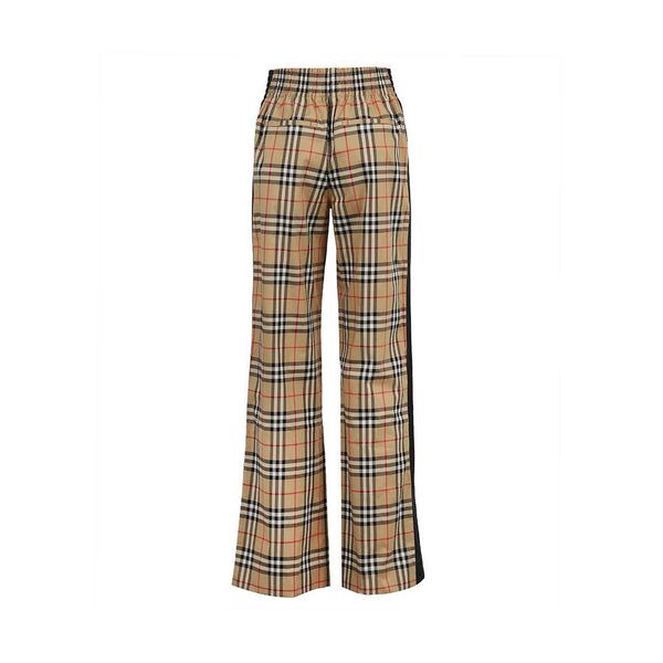 Burberry Checked High Waist Trousers | Designer code: 8040597 | Luxury Fashion Eshop | Lamode.com.hk