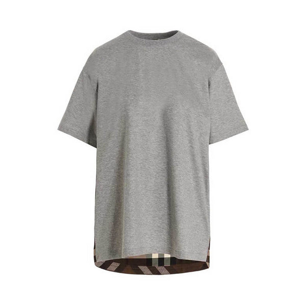 Burberry Oversized Checked T-shirt | Designer code: 8048925 | Luxury Fashion Eshop | Lamode.com.hk