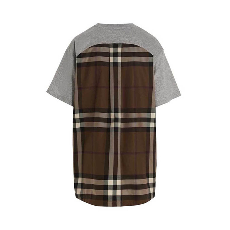 Burberry Oversized Checked T-shirt | Designer code: 8048925 | Luxury Fashion Eshop | Lamode.com.hk