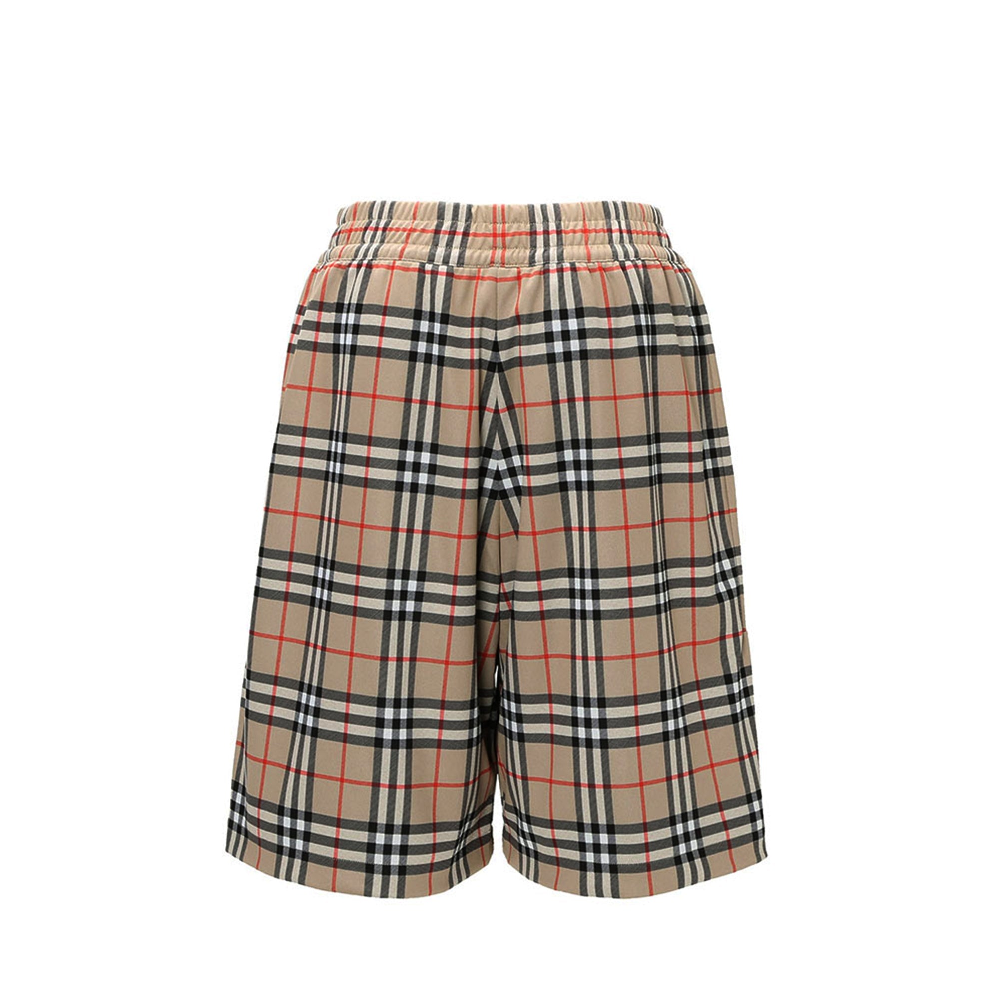 Burberry Check Pattern Shorts | Designer code: 8026469