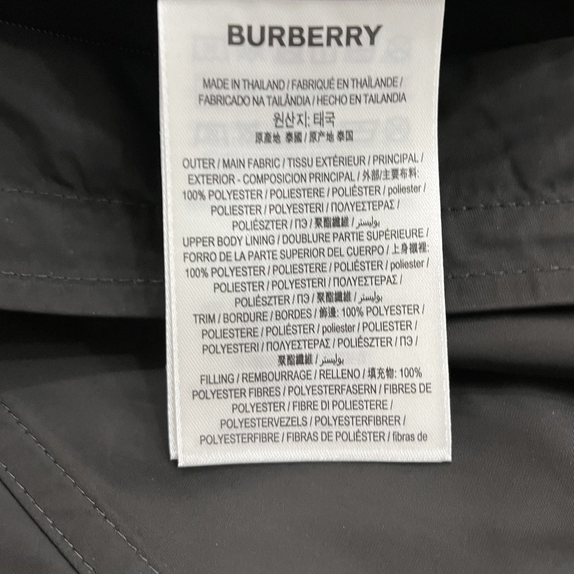 Burberry Hargrave Nylon Zipper Jacket | Designer code: 8014363 | Luxury Fashion Eshop | Lamode.com.hk