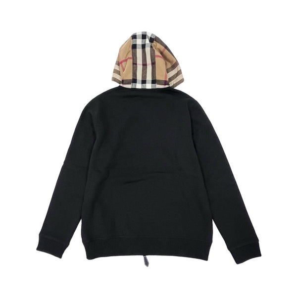 Burberry Check Hood Panelled Hoodie | Designer code: 8048026 | Luxury Fashion Eshop | Lamode.com.hk