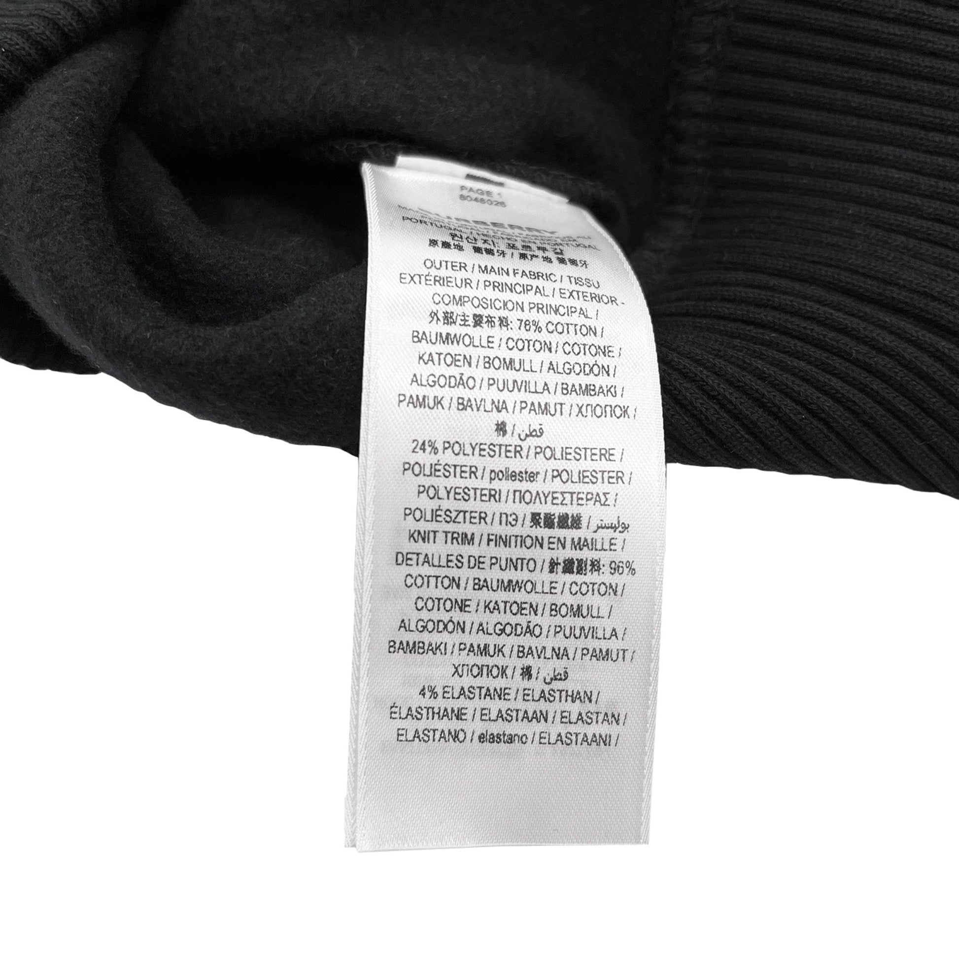 Burberry Check Hood Panelled Hoodie | Designer code: 8048026 | Luxury Fashion Eshop | Lamode.com.hk